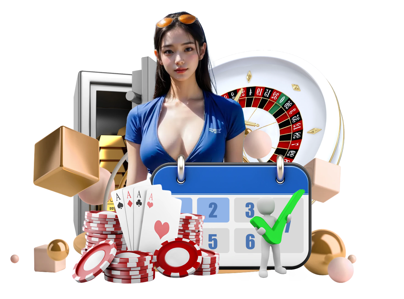Live dealer studio with multiple camera angles